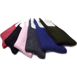 6 Adet Lambswool Yün Kışlık Kadın Soket Çorap
