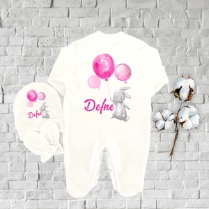 Minito Baby İsme Özel 3 Parça Hastane Çıkışı