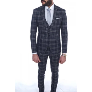 Jan Carlucci Slimfit Yelekli Drop 6 Takım