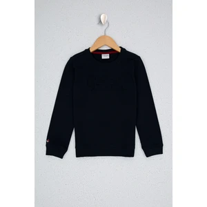 U.S. Polo Assn. Erkek Çocuk Lacivert Sweatshirt Basic