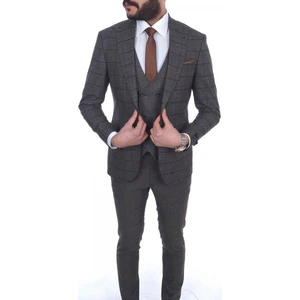 Jan Carlucci Slimfit Yelekli Drop 6 Takım