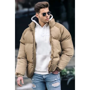 Bej Şişme Mont 5064