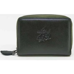 Yeşil Deri Unisex Kartlık-10 Bölmelim Kartlık