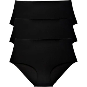 Vanilya Secret Dikişsiz Yüksek Bel Lazer Kesim Slip 3'l Paket