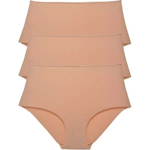 Vanilya Secret Dikişsiz Yüksek Bel Lazer Kesim Slip 3'l Paket