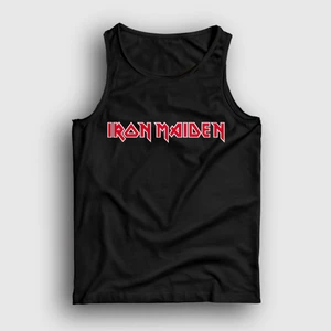 Unisex Siyah Logo Iron Maiden Atlet
