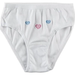 Kız Çocuk Külot Slip 0821- 6 Adet