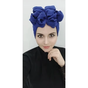 Butik Ayvitrin Kadın Şerit Detay Bone Mavi