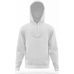 Leyla Mecnun Hoop Beyaz Erkek Kapüşonlu Sweatshirt Uzun Kol