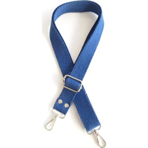 Angel Çanta Aksesuar Mavi Pamuklu Kolon Ayarlamalı Çanta Sapı