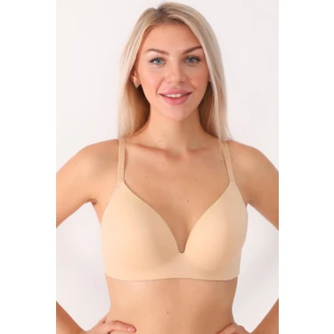 SEBOTEKS Laser Cut Double Support B Cup Bra - Trendyol