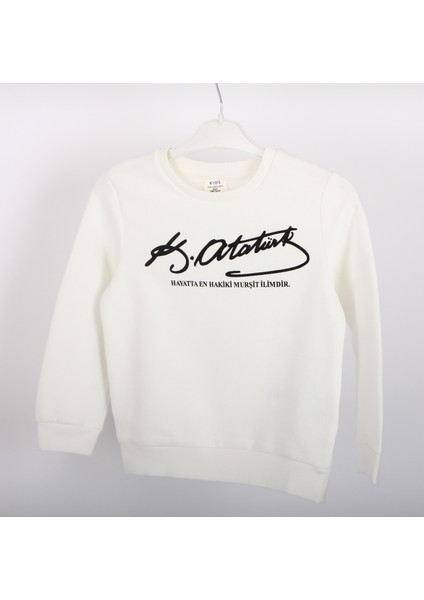 Atatürk İmzalı Çocuk Sweat
