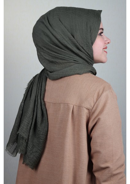 Poloist Düz Renk Bürümcük Şal