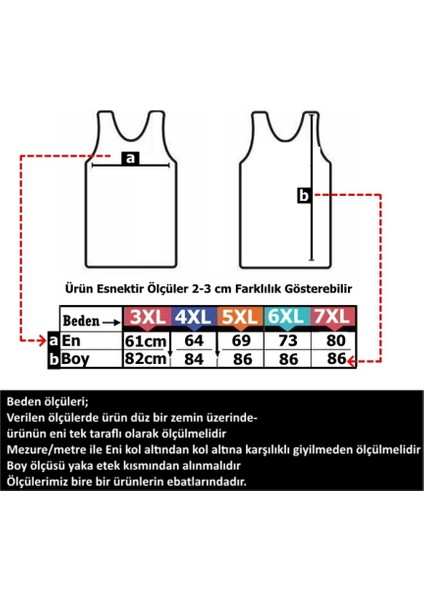 Büyük Beden Erkek Atlet Klasik Siyah
