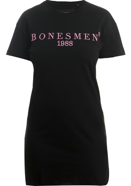 T-Shirt Kısa Elbise "bones Style"