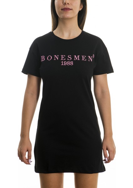 T-Shirt Kısa Elbise "bones Style"