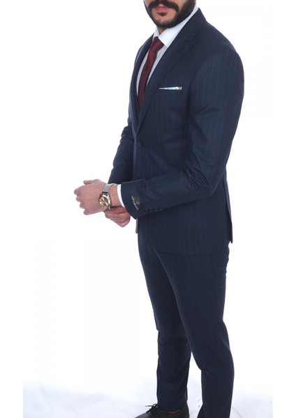 Slimfit Yelekli Drop 6 Takım
