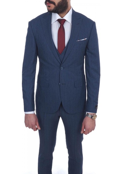 Slimfit Yelekli Drop 6 Takım