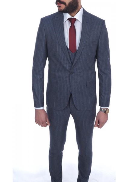 Slimfit Yelekli Drop 6 Takım