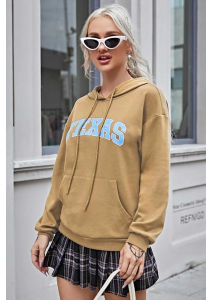 Mad Girls Kahverengi Sweatshirt MG820