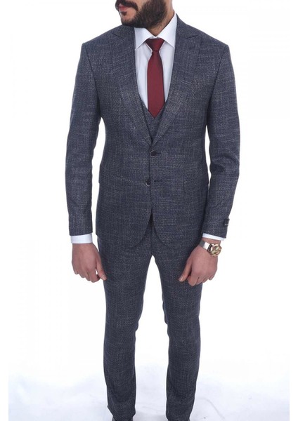 Slimfit Yelekli Drop 6 Takım