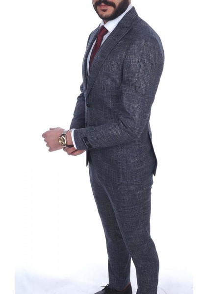Slimfit Yelekli Drop 6 Takım