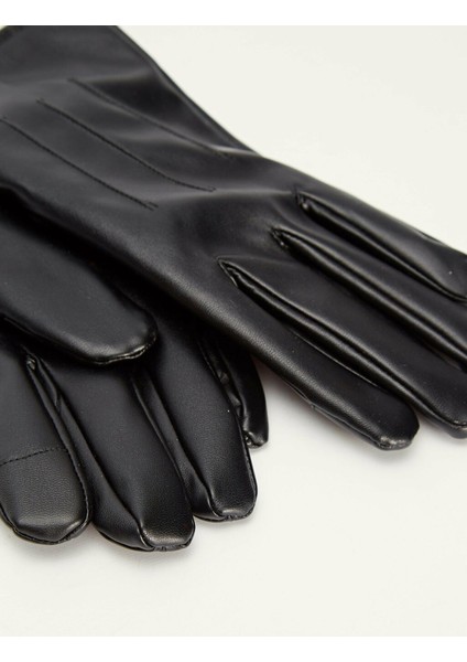 Erkek Suni Deri Eldiven Dokunmatik Ekran Uyumlu fiyatları