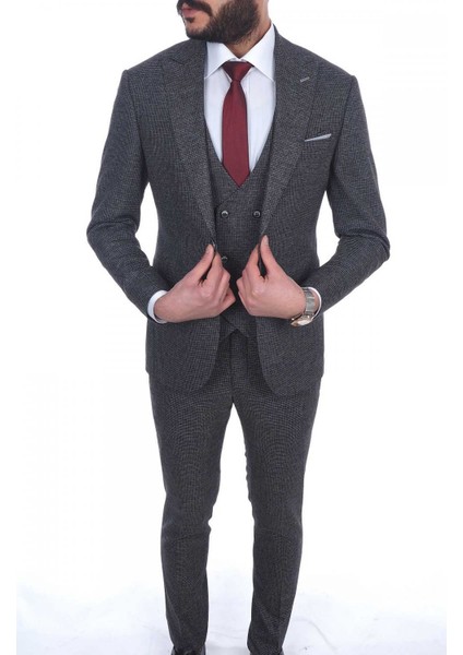 Slimfit Yelekli Drop 6 Takım