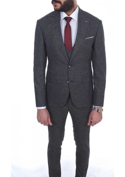 Slimfit Yelekli Drop 6 Takım