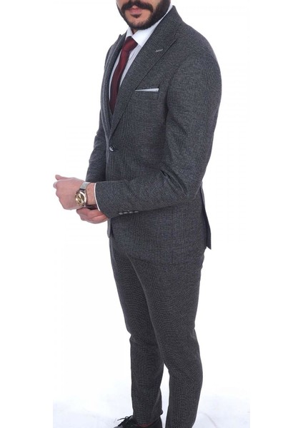 Slimfit Yelekli Drop 6 Takım