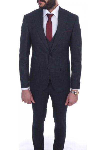 Slimfit Yelekli Drop 6 Takım