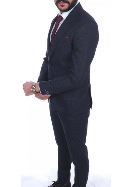 Slimfit Yelekli Drop 6 Takım