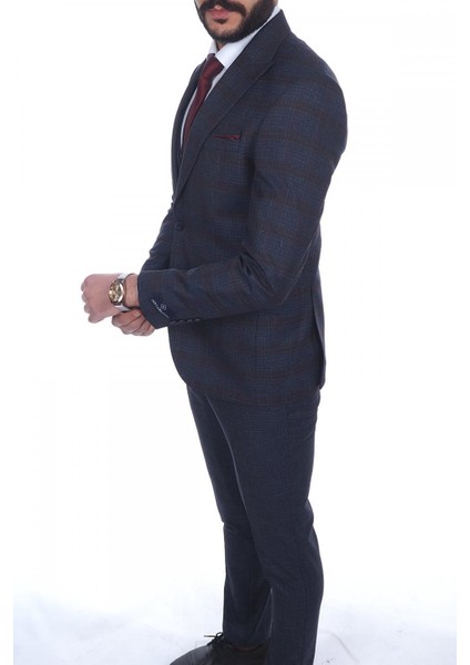 Slimfit Yelekli Drop 6 Takım