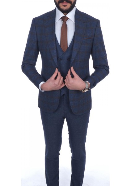 Slimfit Yelekli Drop 6 Takım