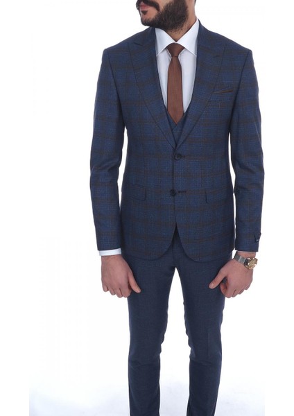 Slimfit Yelekli Drop 6 Takım