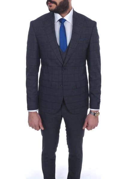 Slimfit Yelekli Drop 6 Takım