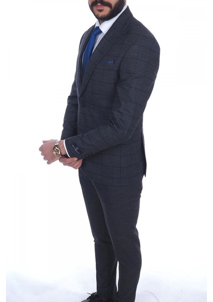 Slimfit Yelekli Drop 6 Takım