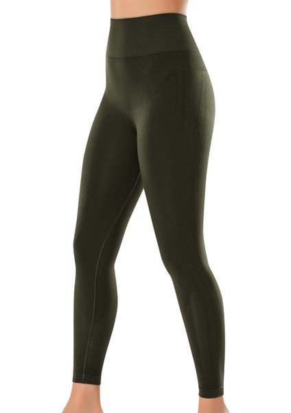 Erdem Seamless Greatm Korse Tayt Haki
