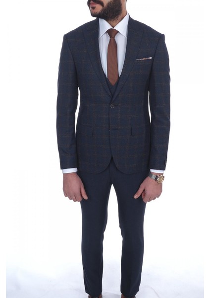 Slimfit Yelekli Drop 6 Takım