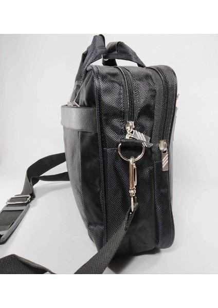 Siyah Dört Bölmeli Evrak-Laptop Çantası-Evrak Laptop Çantası büyük modelleri