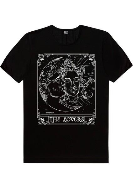 Biz Ayrılamayız Siyah Kısa Kollu Erkek T-Shirt