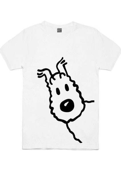 Snowy Beyaz Kısa Kollu Erkek T-Shirt