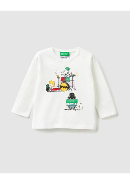 Snoopy Baskılı Tişört