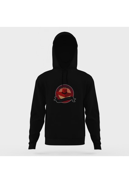 Carmen Sandiego Where In The World Is Cs Siyah Erkek Kapüşonlu Sweatshirt Uzun Kol
