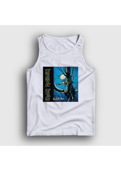 Unisex Beyaz Fear Of The Dark Iron Maiden Atlet