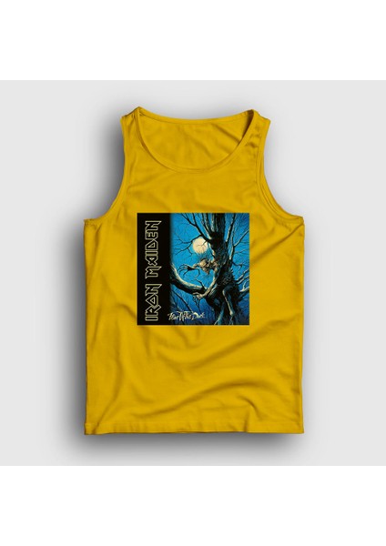 Unisex Sarı Fear Of The Dark Iron Maiden Atlet