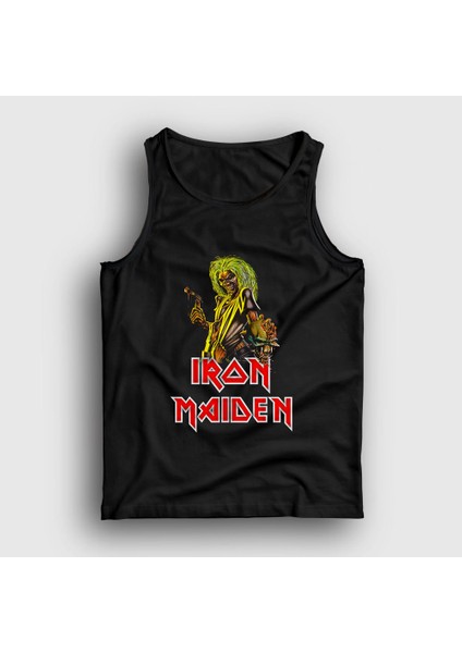 Unisex Siyah Eddie Iron Maiden Atlet