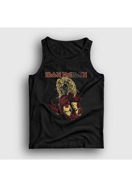 Unisex Siyah Hero Iron Maiden Atlet