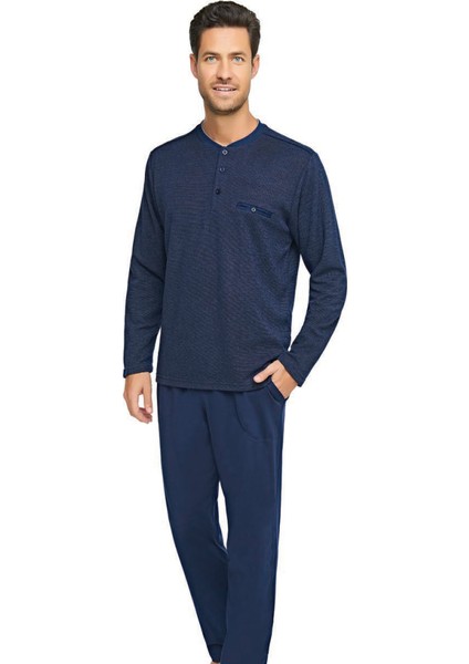 Erkek Uzun Kol Pijama Takım 8152