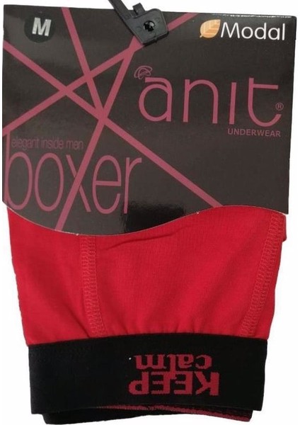1266 Modal Erkek Renkli Boxer 6'lı